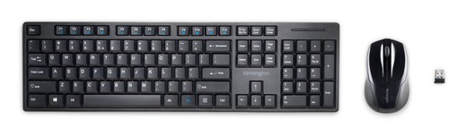 Conjunto de ratón y teclado inalámbricos Pro Fit®, negro