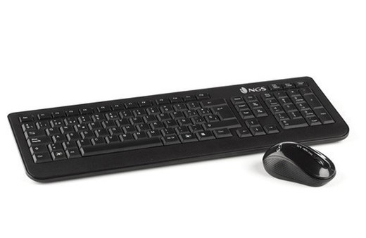 conjunto de teclado e mouse sem fio ngs