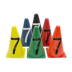 Cone semi-rígido nº 7. Vários tamanhos e cores