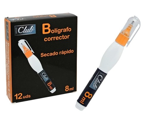 Corrector boligrafo 870. 8 ml