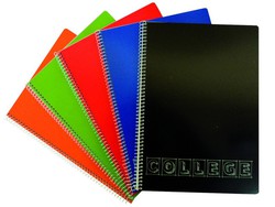 Caderno Espiral de Capa Dura para Faculdade
