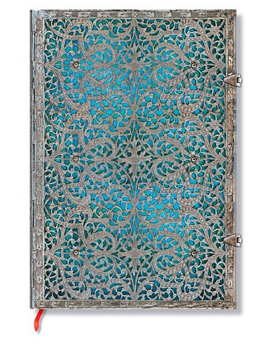 Cuaderno - libro de visitas azul maya