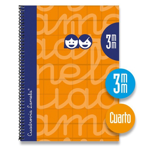 CUADERNO LAMELA CUARTILLA Talla - Tamaño S