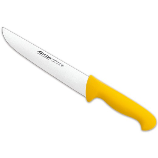 Cuchillo carnicero 210mm serie 2900 Amarillo