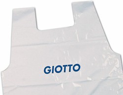 Tablier en plastique Giotto.