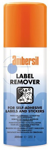 removedor de rótulo de spray ambersil