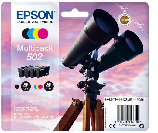 EPSON C13T02V64010 4 colores