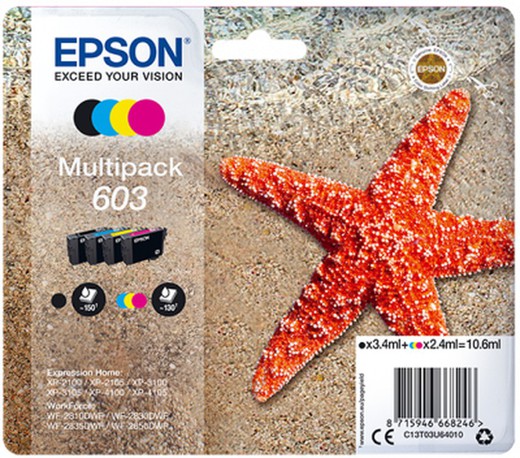 EPSON C13T03U64010 4 couleurs