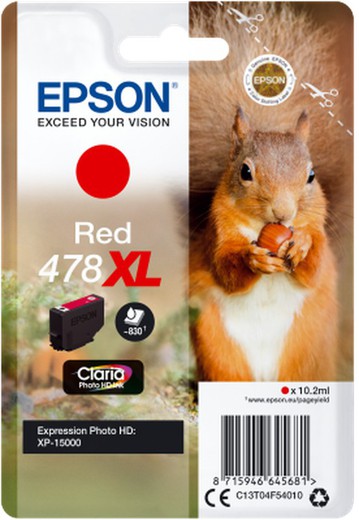 EPSON C13T04F54020 Vermelho