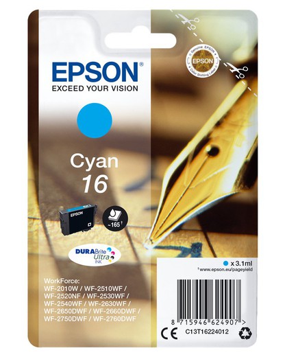 EPSON C13T16224012 Cyan