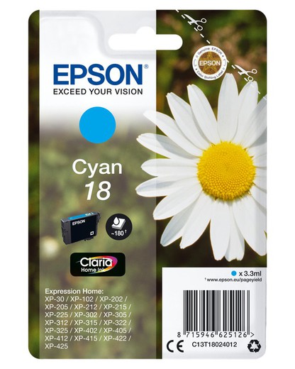 EPSON C13T18024012 Cyan
