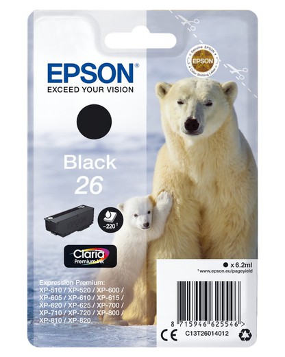 EPSON C13T26014012 Preto