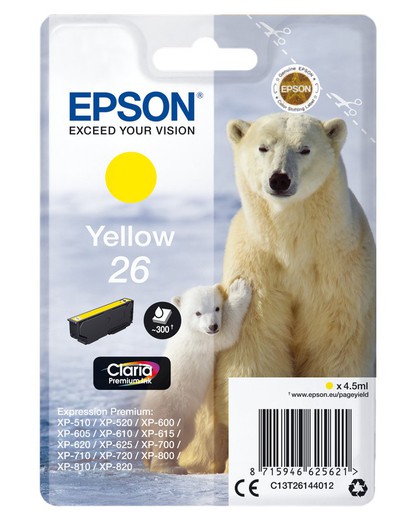 EPSON C13T26144012 Amarelo