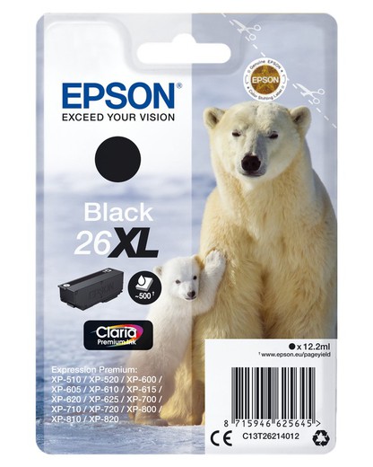 EPSON C13T26214012 Negro