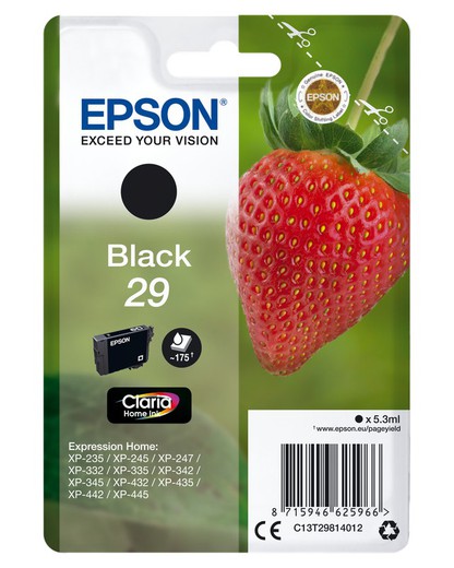 EPSON C13T29814012 Negro