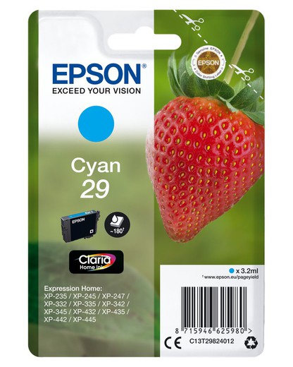 EPSON C13T29824012 Ciano
