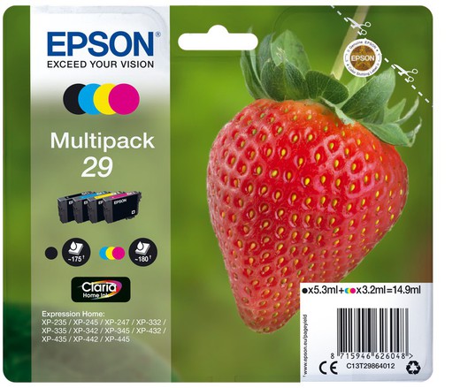 EPSON C13T29864012 4 couleurs