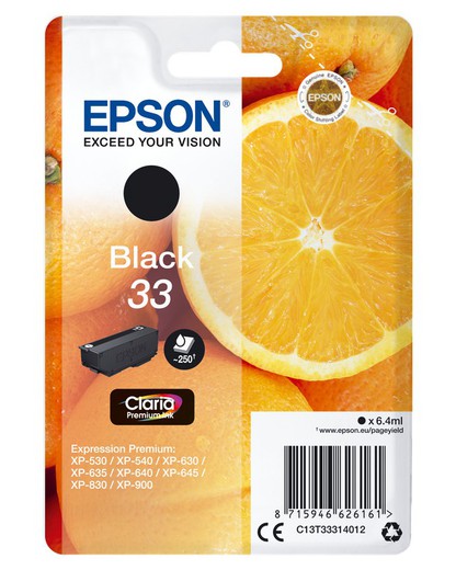 EPSON C13T33314012 Negro