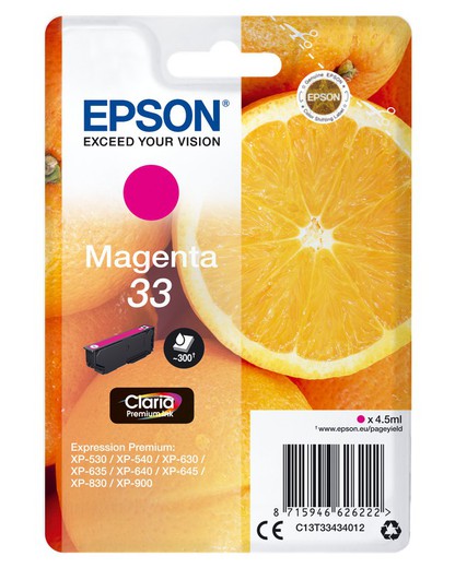 EPSON C13T33434012 Magenta