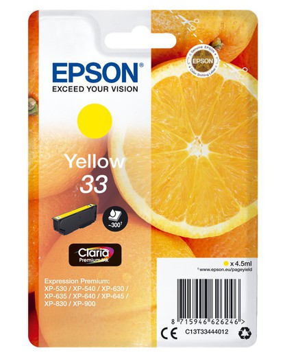 EPSON C13T33444012 Amarelo