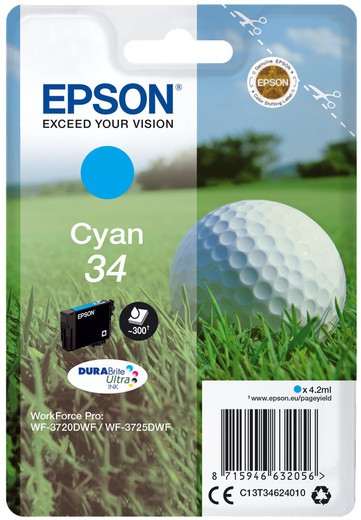 EPSON C13T34624010 Ciano