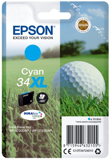 EPSON C13T34724010 Ciano