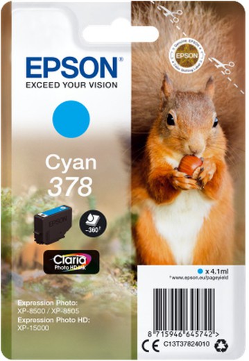 EPSON C13T37824010 Cyan