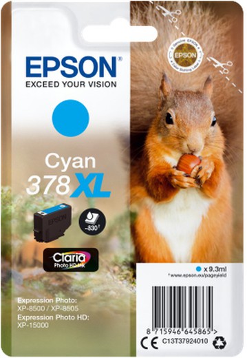 EPSON C13T37924010 Ciano