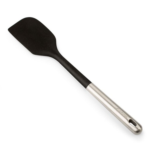 Spatule en acier inoxydable et silicone