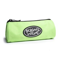 Estuche portatodo redondo serie NEON verde