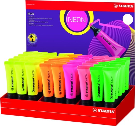 Display com 45 STABILO NEON