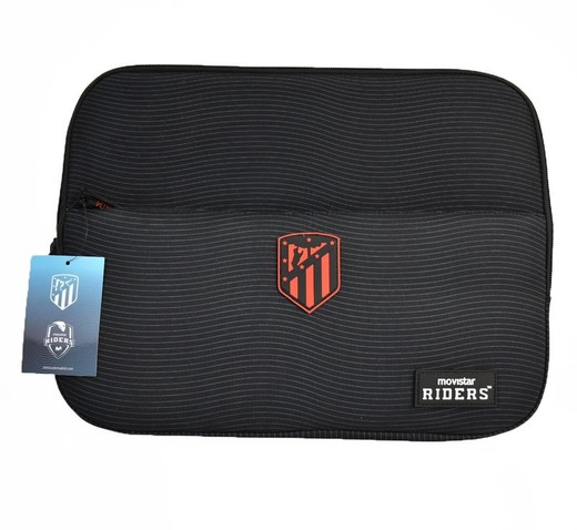 Funda para port·til Atlético de Madrid Movistar Riders negro