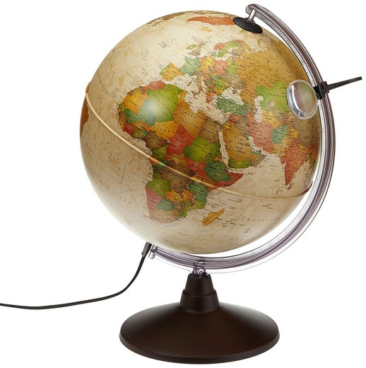 Pólo do quadro do globo da terra. 2 tamanhos