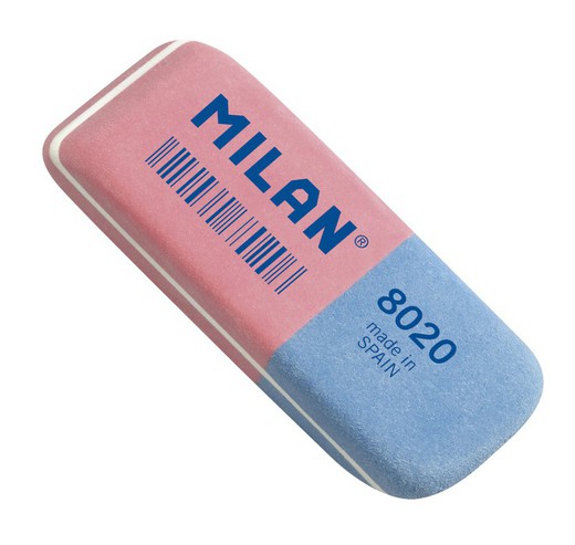 Borracha Milan 8020 de dupla utilização