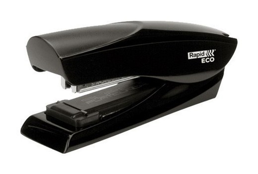 grampeador de mesa eco rápido em preto