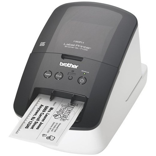 Brother ql-710w imprimante d'étiquettes