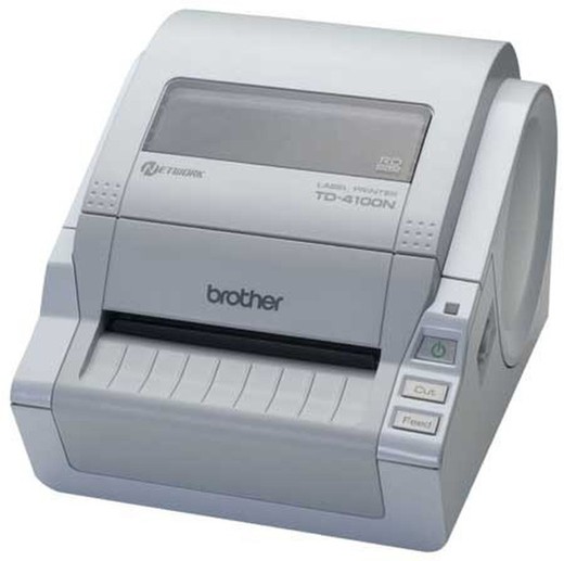 Impressora de etiquetas e bilhetes Brother td-4000