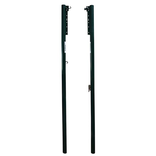 conjunto de postes de vôlei de 8 cm de diâmetro