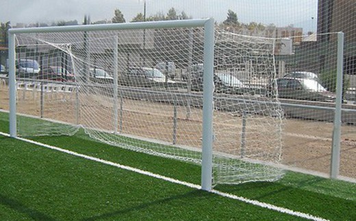 Conjunto de redes escolares para balizas de futebol 7 de 3 mm