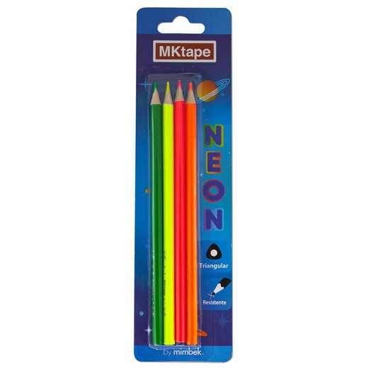 Lápis de cor Neon Mktape