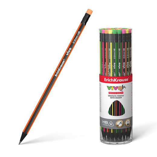 Crayon avec gomme erich krause alive