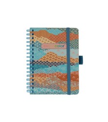 Libreta Espiral A6 80H de Puntos  90gr Montañas