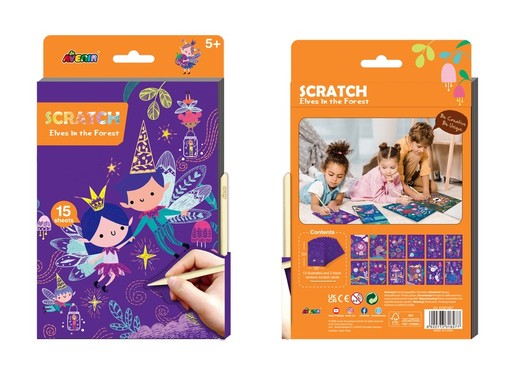 Libro de scratch Din A5