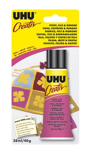 la ligne créative de uhu pour le tissu