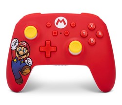 Mando Inalámbrico PowerA para Nintendo Switch - Mario Joy