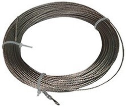 Medidor de cabo de aço inoxidável de 3 mm para pista de corda