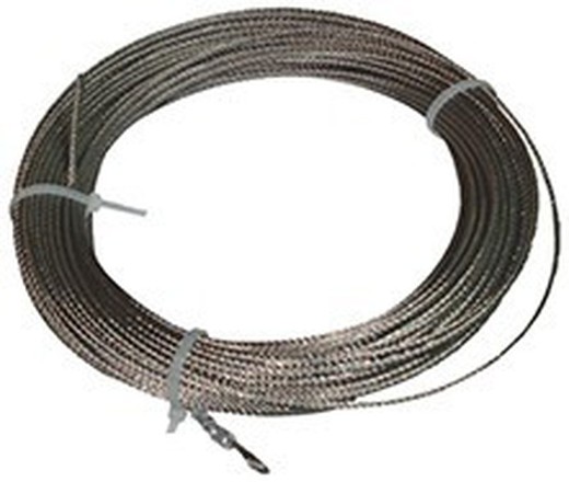 Metro de cable de acero inoxidable de 3 mm para corchera