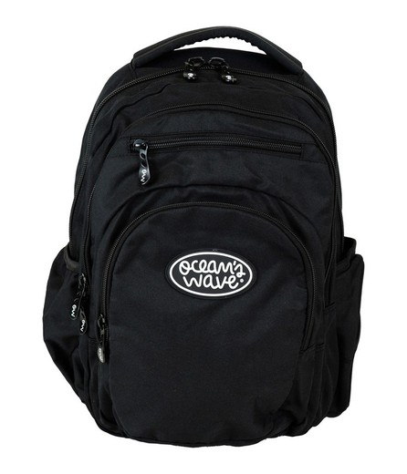 Mochila Multizíper Preta