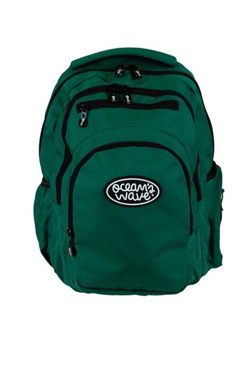 Mochila Multizipper Verde