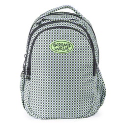 Mochila secundária série acolchoada Pixel Green